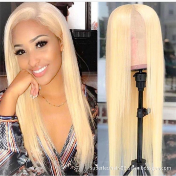 150%  180% 250% Density 13x4 Transparent Lace Human Hair Wigs 613 Virgin Human Hair Lace Front Wig